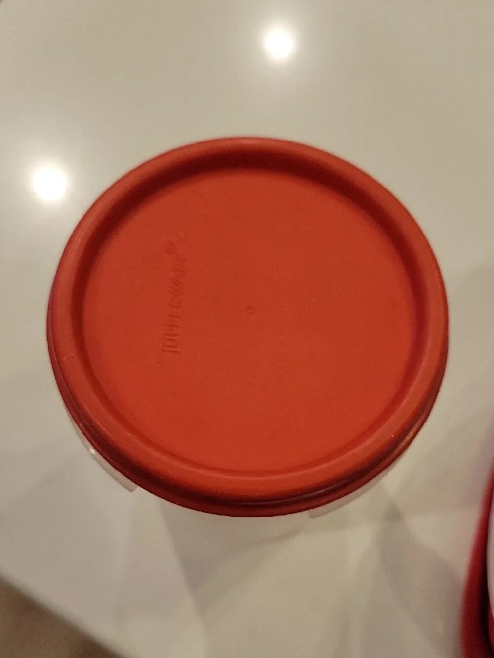 Rubbermaid Tupperware  Red and Light Blue Food Storage Containers